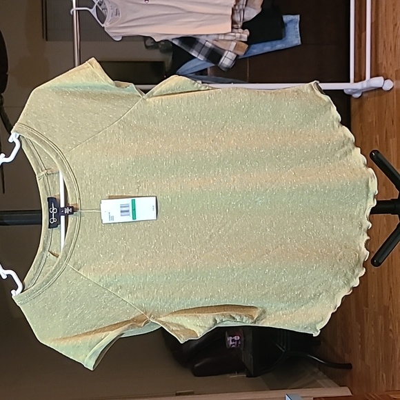 Jessica Simpson Rivers Raglan Baby Tee Size Large - Picture 2 of 15